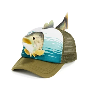 3D Large Mouth Bass Hat