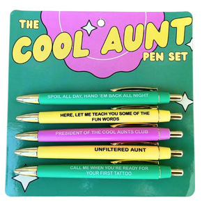 Cool Aunt Pen Set