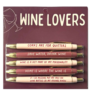 Wine Lover's Pen Set