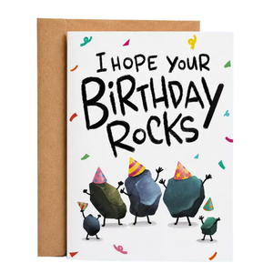 Birthday Rocks Card