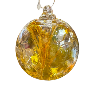3in Birthstone November Topaz Orb