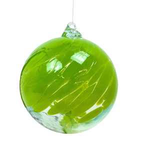 6in Intention Orb Renewal Bright Green