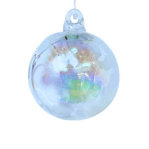3in Birthstone April Aurora Borealis Orb