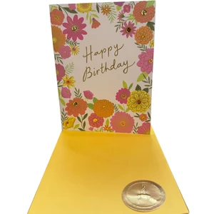 FSC Wildflower Toss Birthday Card