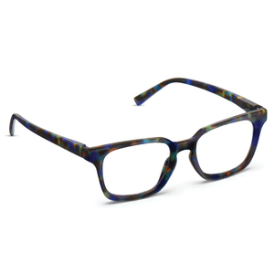 No Correction Bowie Focus Cobalt Tortoise Blue Light Glasses