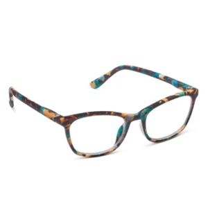 2.00 Gloria Teal Botanica Glasses