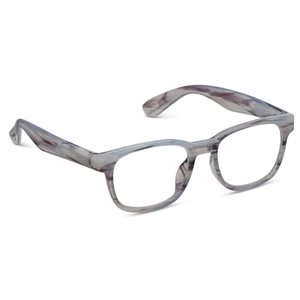 2.00 Kent Black Gray Horn Glasses