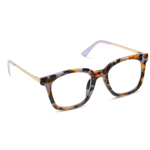 1.25 Millie Purple Botanico Glasses