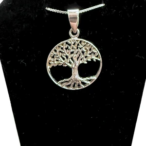 Silver Tree of Life Medium Necklace