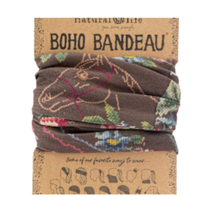 Boho Chocolate crafted Bouquets Headband