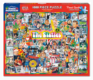 The Sixties 1000 Piece Puzzle