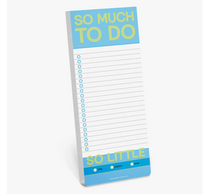 So Much To Do Notepad So Much To Do Notepad