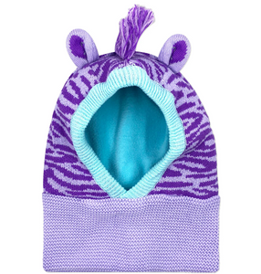 Purple Zebra Balaclava Purple Zebra Balaclava