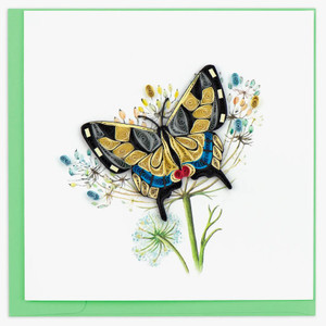 Quilled Swallowtail Card Quilled Swallowtail Card