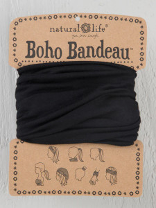 Black Boho Headband