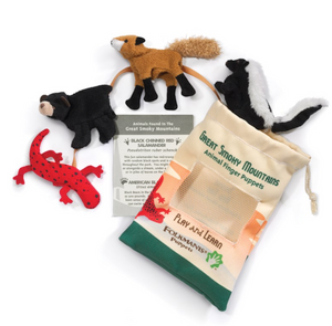 Great Smoky Mountain Animal Finger Puppet Set Great Smoky Mountain Animal Finger Puppet Set
