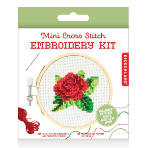 Rose Mini Stitch Embroidery Kit Rose Mini Stitch Embroidery Kit