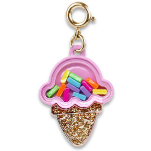 Ice Cream Cone Shaker Charm Ice Cream Cone Shaker Charm