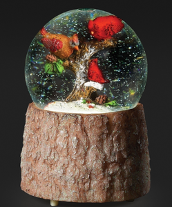 3 Cardinals LED Musical Swirl Globe 3 Cardinals LED Musical Swirl Globe