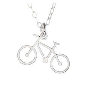 Bike Cut Out Necklace Bike Cut Out Necklace