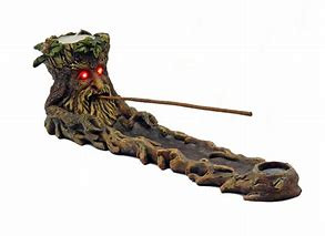 Tree with LED Eyes Incense Burner
