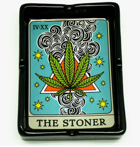 Weed Tarot Card Ashtray Weed Tarot Card Ashtray