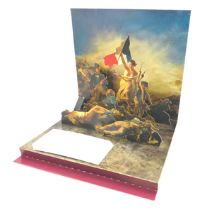 Pop-Up Card Liberty Leading People Pop-Up Card Liberty Leading People