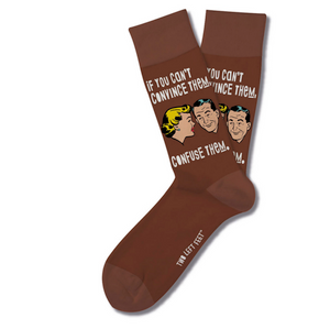 Convince Them Confuse Them LG Socks