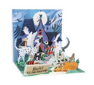Halloween Dogs Pop-up Halloween Card Halloween Dogs Pop-up Halloween Card