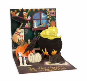 Witches Cauldron Pop-up Halloween Card Witches Cauldron Pop-up Halloween Card
