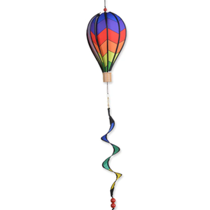 Hot Air Balloon - Chevron Rainbow 16"