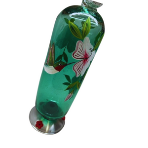 Filigree Hummingbird Feeder - Botanica Green Filigree Hummingbird Feeder - Botanica Green