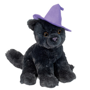 Holiday Mini Black Cat with Witch Hat Holiday Mini Black Cat with Witch Hat
