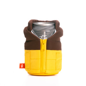 Puffy Vest Creamsicle & Chocolate Puffy Vest Creamsicle & Chocolate