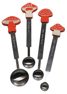 Mushroom Measuring Spoons Mushroom Measuring Spoons