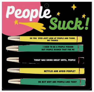People Suck Pen Set
