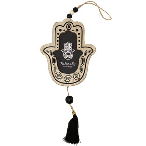 Wood Hamsa Photo Frame Ornament