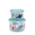 Sugarbooger Ocean Tupperware Set of 2- Small