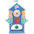 Beach Time Mantle Clock