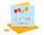 Birthday Balloons Greeting Card
