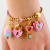Gold Layered Heart Charm Gold Layered Heart Charm