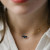 Hyevibe Gemstone Trio Necklace - Blue Sodalite Silver