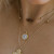 Hyevibe Gemstone Trio Necklace - Tigers Eye Gold Hyevibe Gemstone Trio Necklace - Tigers Eye Gold