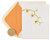 White Orchid Blank Card