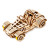 3D Wooden Car Puzzle – Roadster