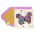 Dotted Butterfly Blank Card