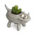 Fluffy Jr Cat Planter