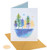 Watercolor Landscape Blank Card