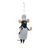 Pastry Chef Mouse Felt Ornament