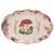 Woodland Flora & Mushroom Red Rim Platter Woodland Flora & Mushroom Red Rim Platter